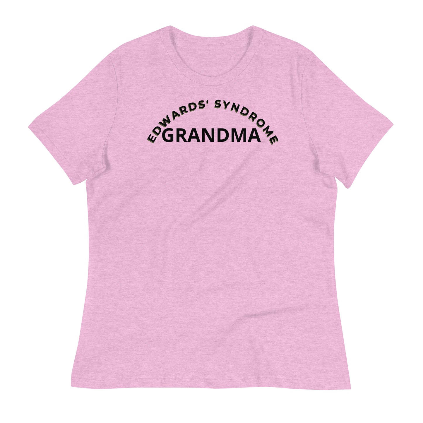 Edwards' Syndrome Grandma Women's Relaxed T-Shirt