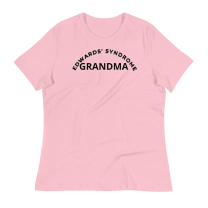 Edwards' Syndrome Grandma Women's Relaxed T-Shirt