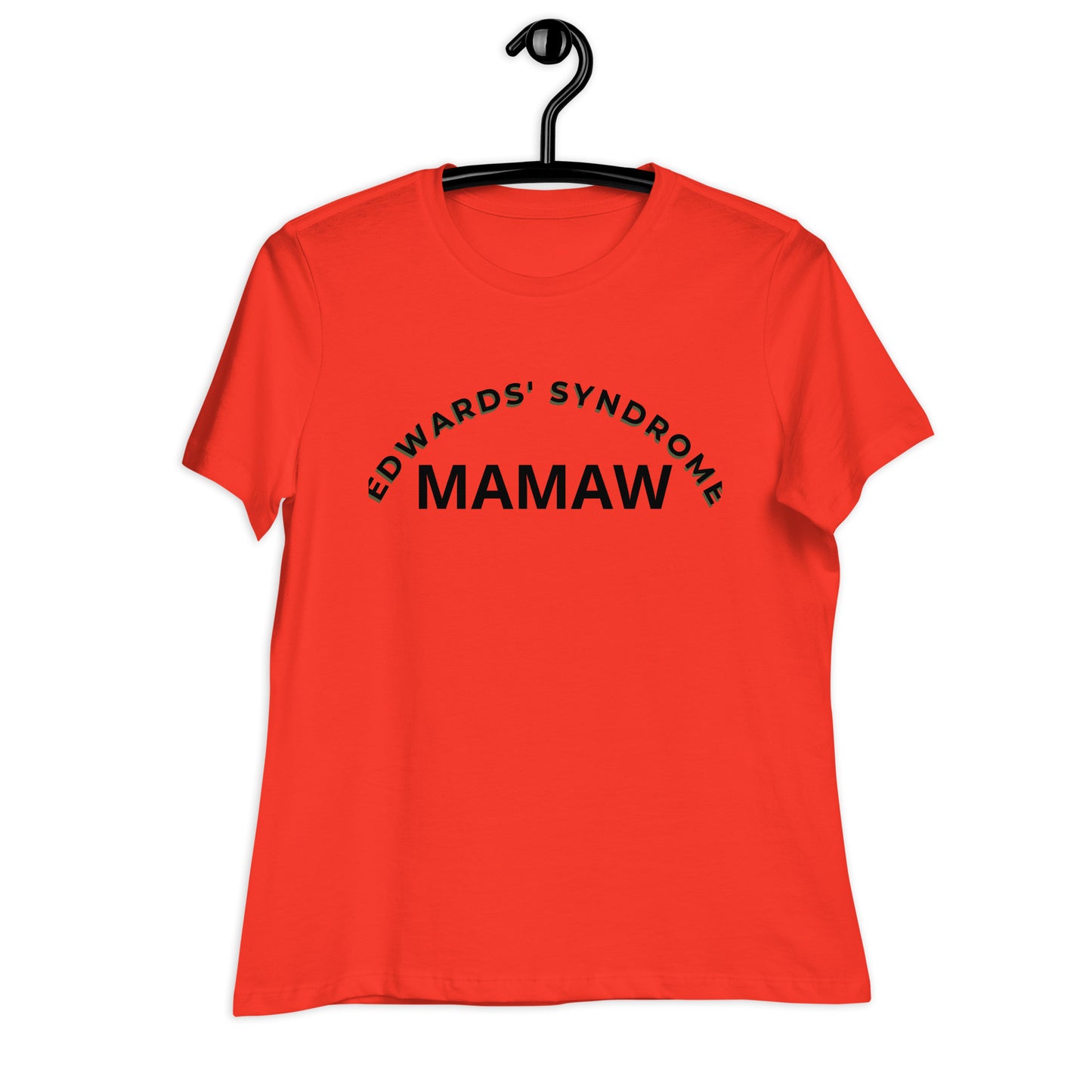 Edwards' Syndrome Mamaw Women's Relaxed T-Shirt