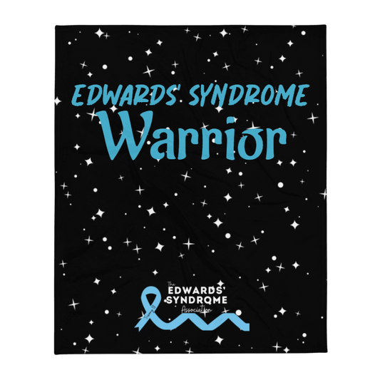 Edwards Syndrome Warrior Blanket