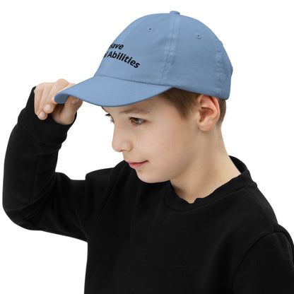 I have Special Abilities Youth baseball cap