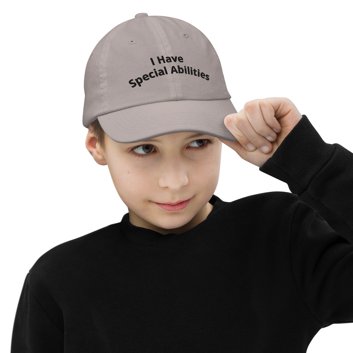 I have Special Abilities Youth baseball cap