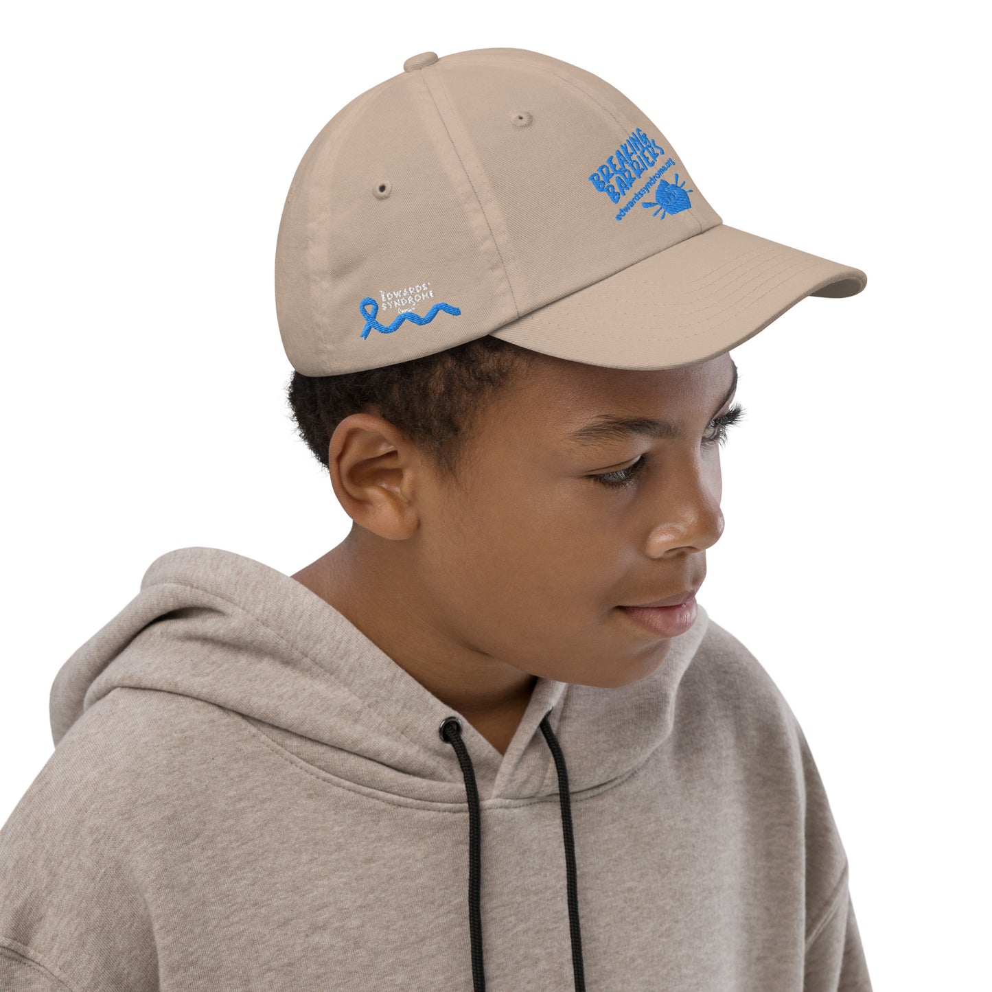 Breaking Barriers Youth baseball cap