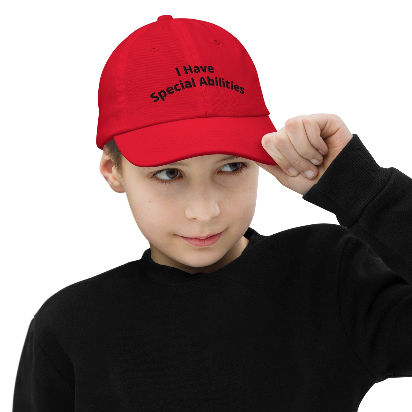 I have Special Abilities Youth baseball cap