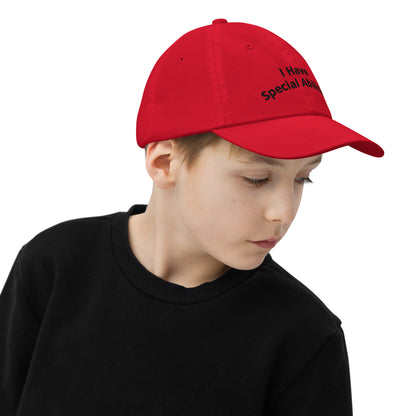 I have Special Abilities Youth baseball cap