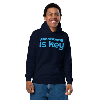 Consistency is KEY Youth heavy blend hoodie