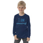 I am Amazing Youth long sleeve tee