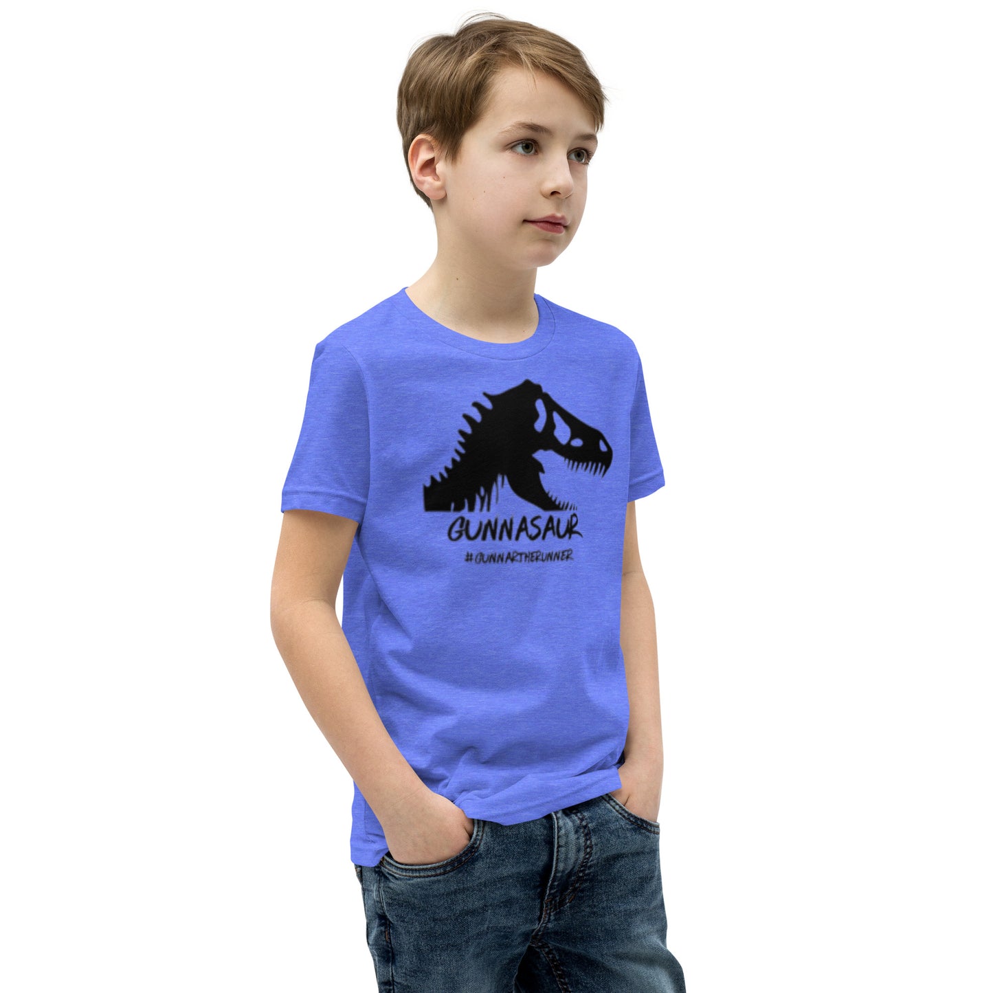 (Gunnar) Gunnasaur Youth Short Sleeve T-Shirt