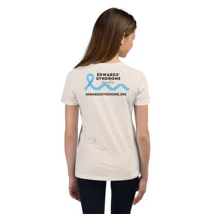 Edwards' Syndrome Sister Youth Short Sleeve T-Shirt