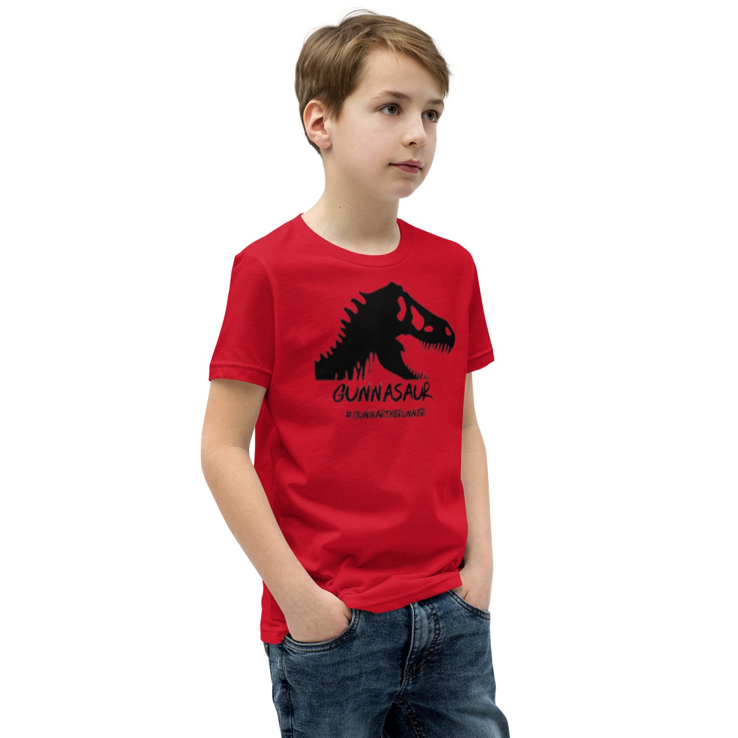 (Gunnar) Gunnasaur Youth Short Sleeve T-Shirt