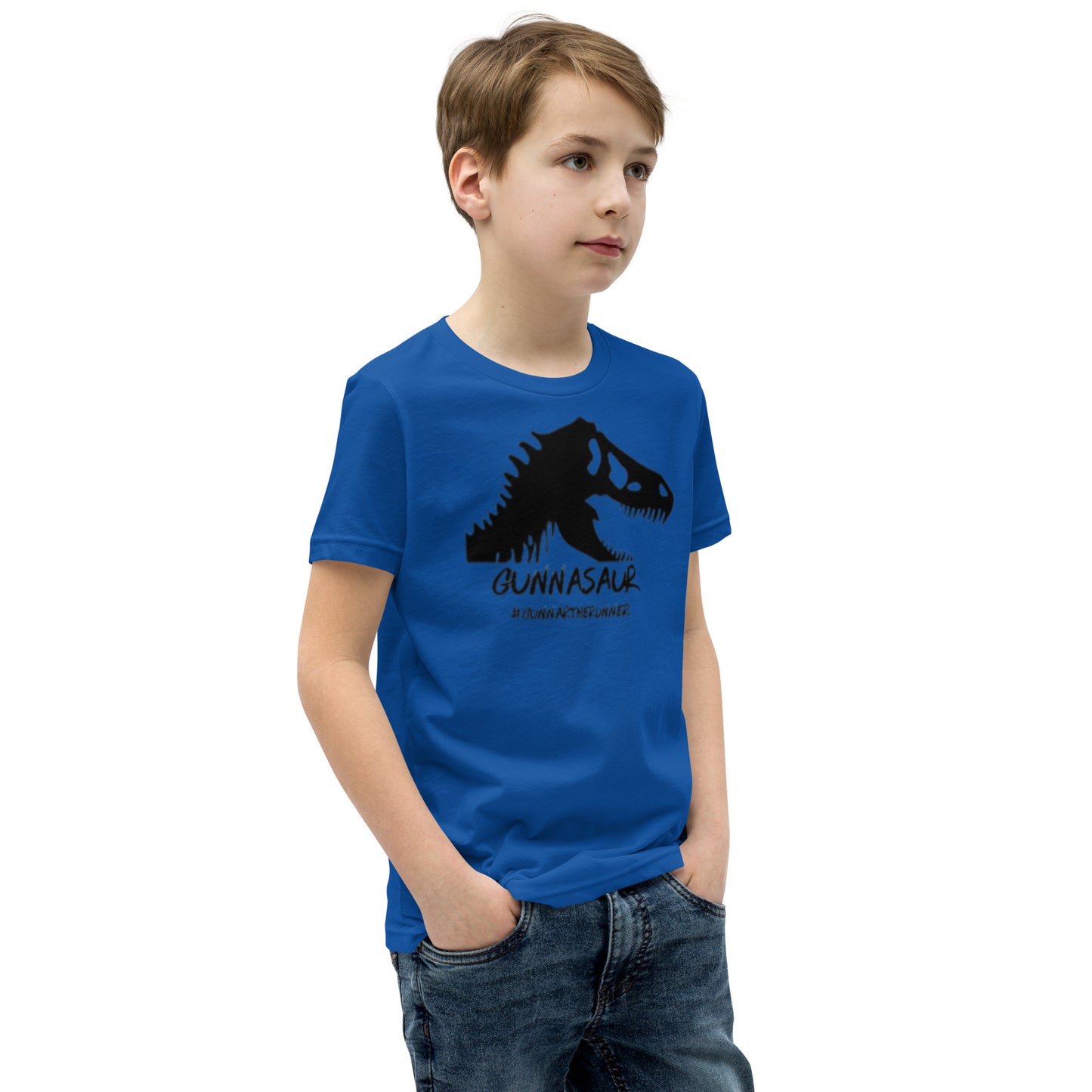 (Gunnar) Gunnasaur Youth Short Sleeve T-Shirt